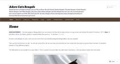 Desktop Screenshot of adorecatsbengals.com